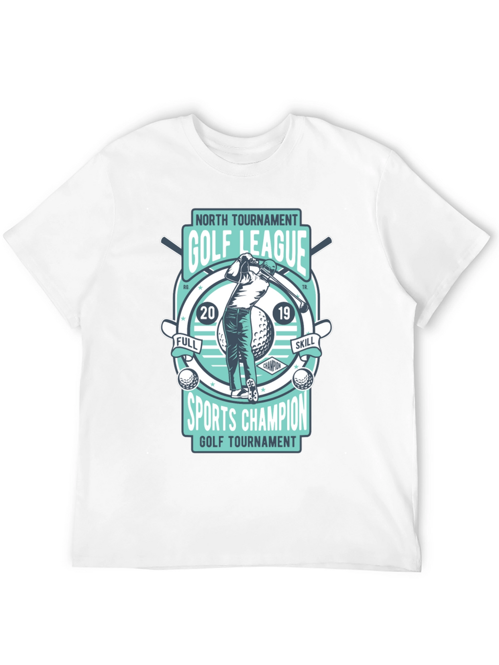 Golf League T-Shirt - North Tournament Champion Tee