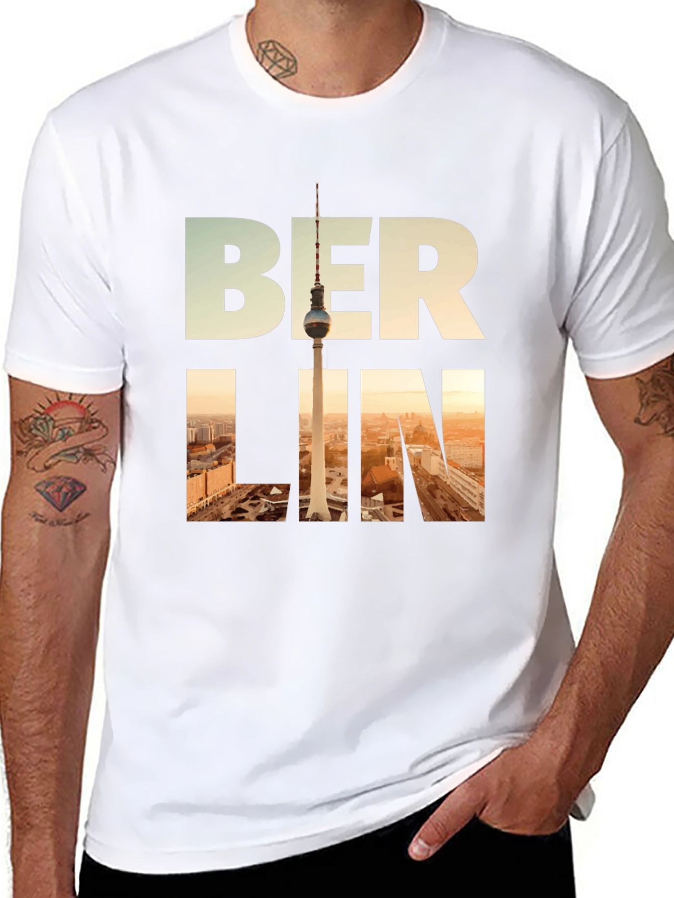 Berlin TV Tower Graphic T-Shirt