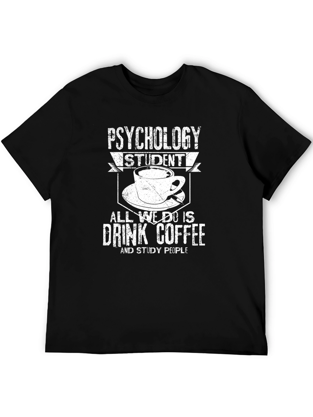 Psychology Student Coffee T-Shirt