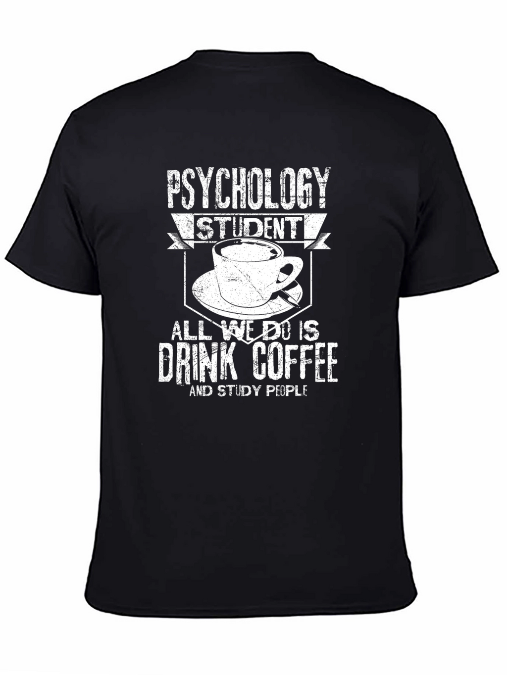 Psychology Student Coffee T-Shirt