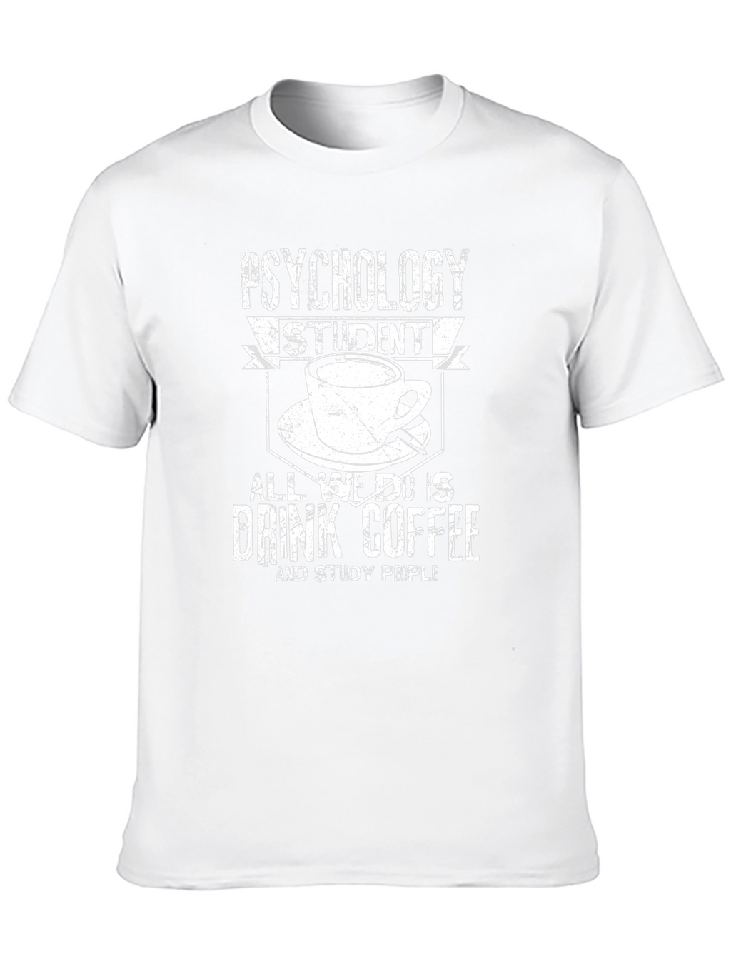 Psychology Student Coffee T-Shirt