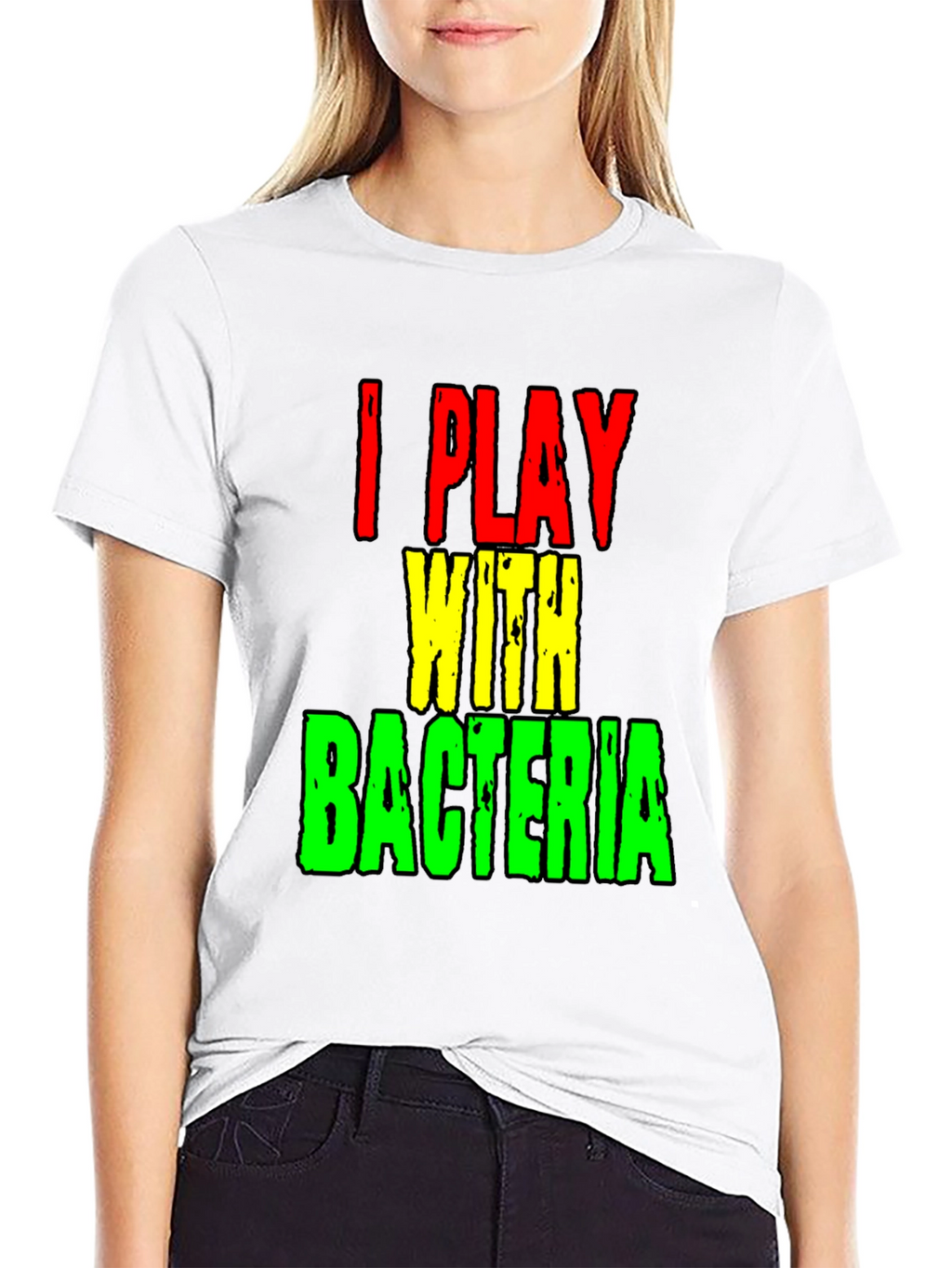 I Play With Bacteria Funny Science T-Shirt