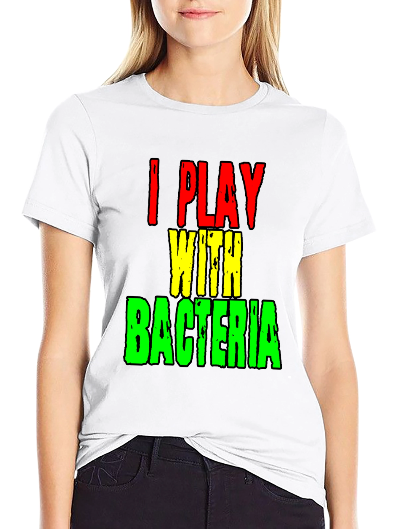 I Play With Bacteria Funny Science T-Shirt