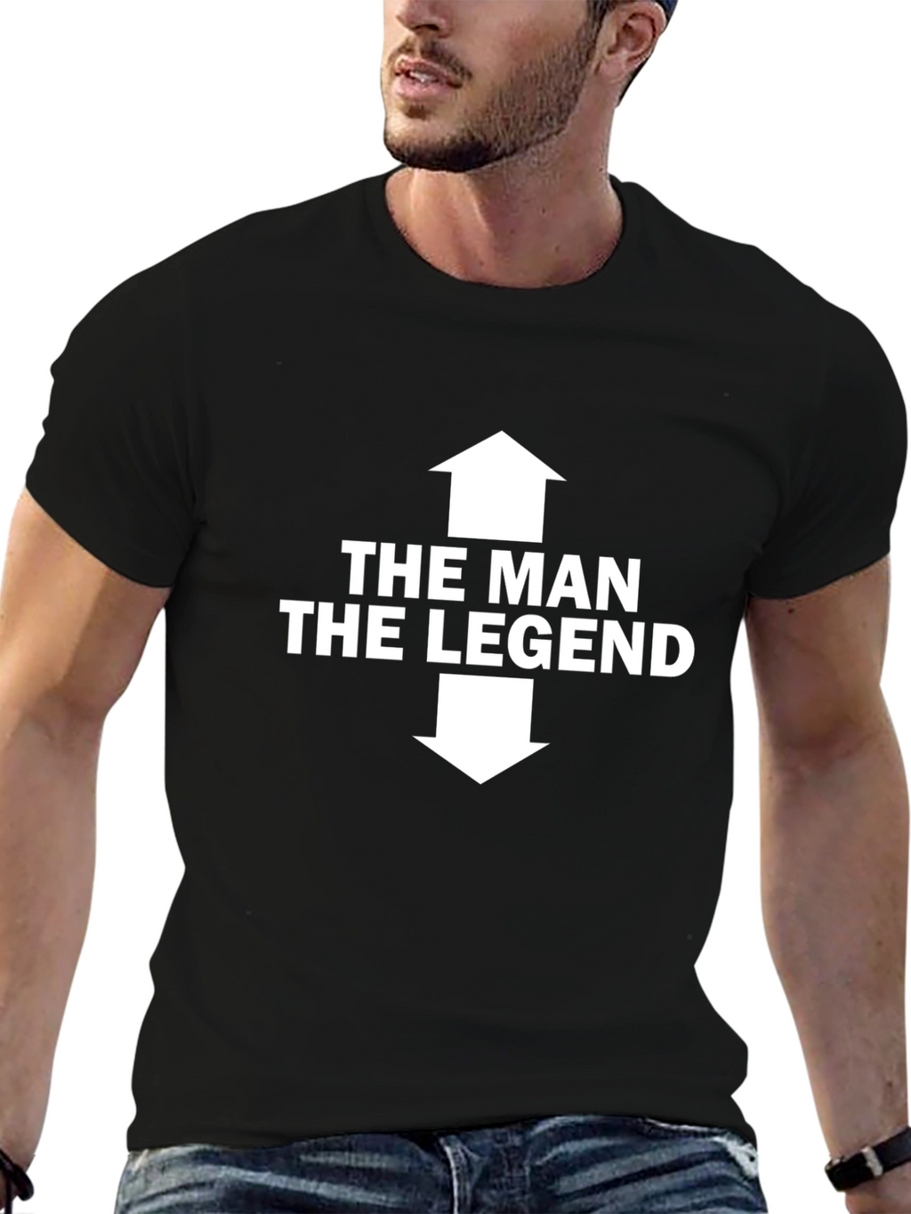The Man The Legend Graphic T-Shirt