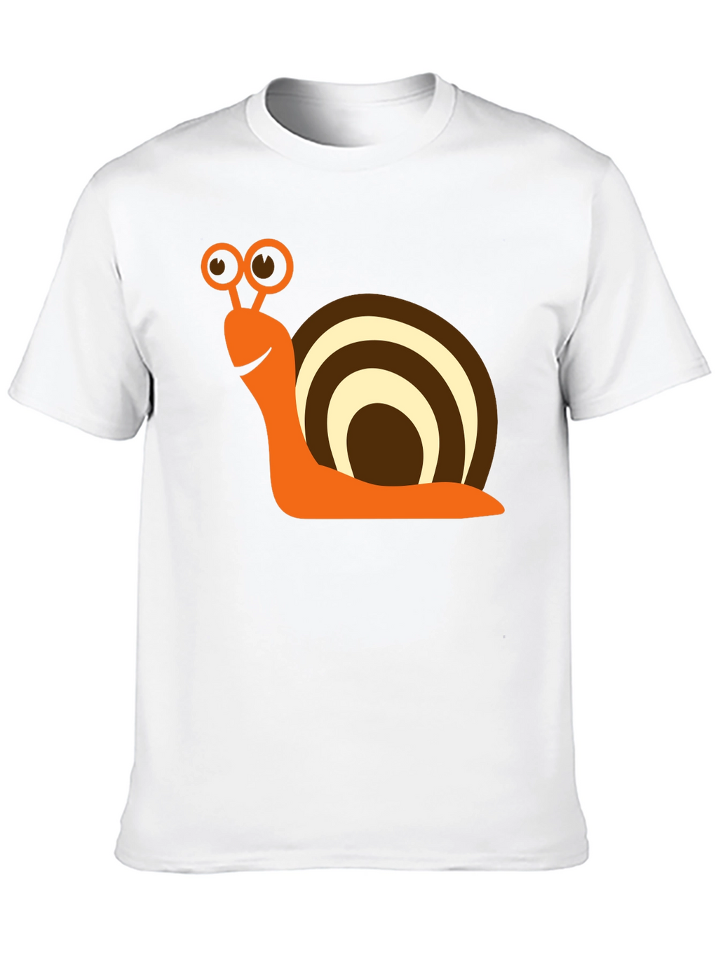Snail Graphic Tee - Fun & Casual Black T-Shirt