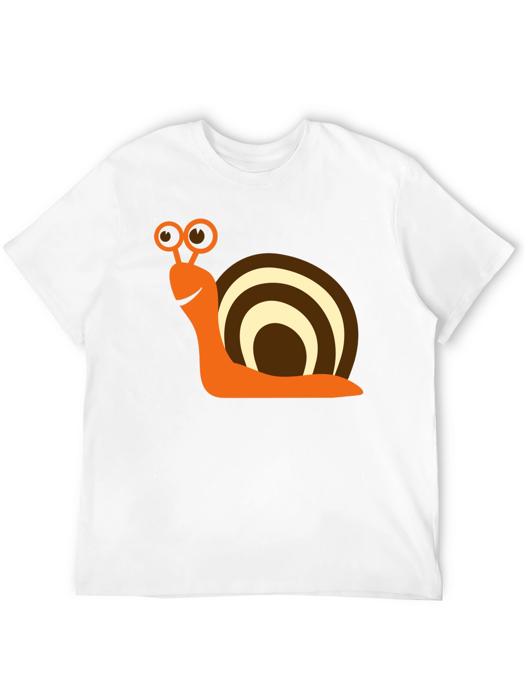 Snail Graphic Tee - Fun & Casual Black T-Shirt