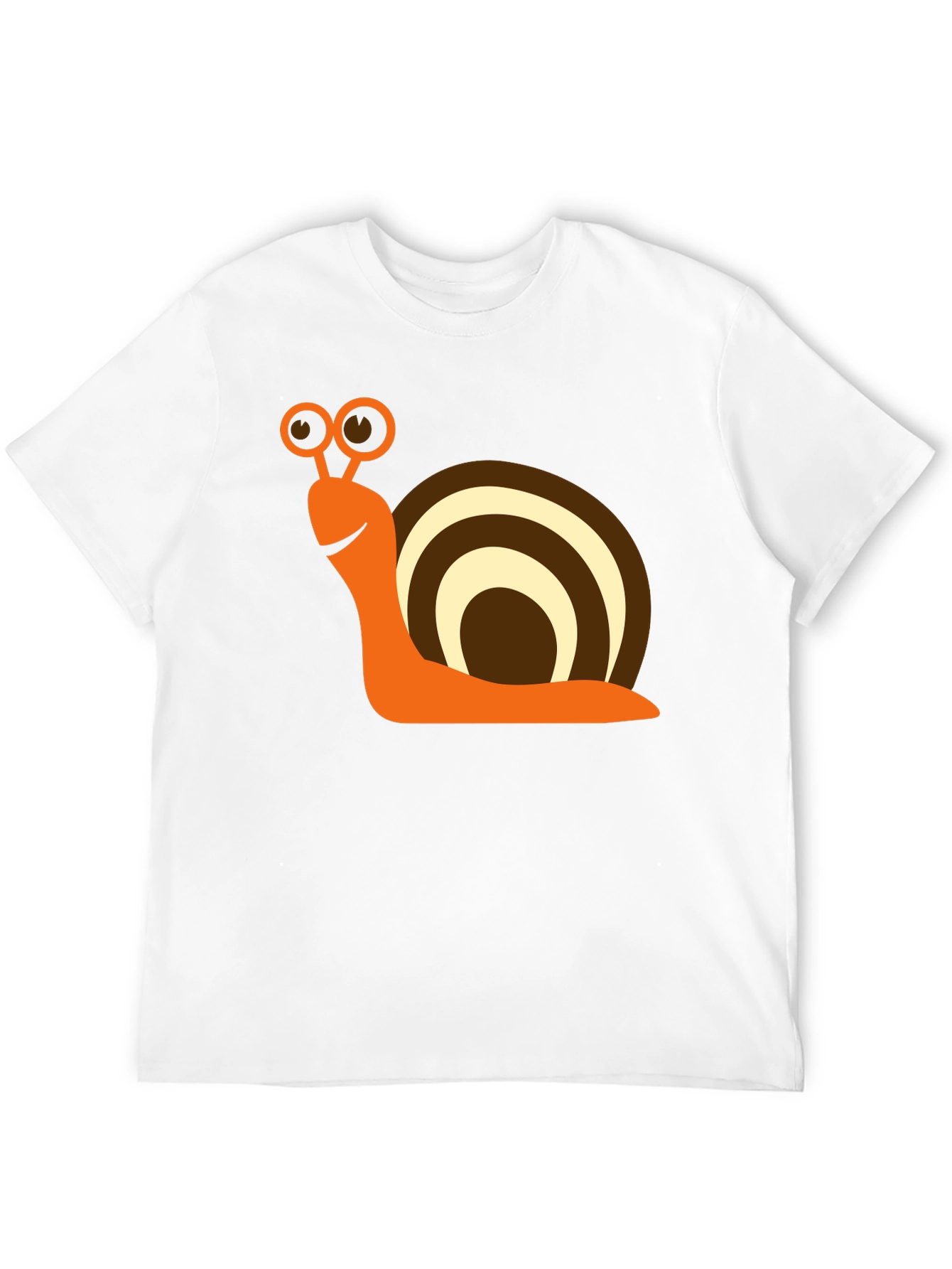 Snail Graphic Tee - Fun & Casual Black T-Shirt