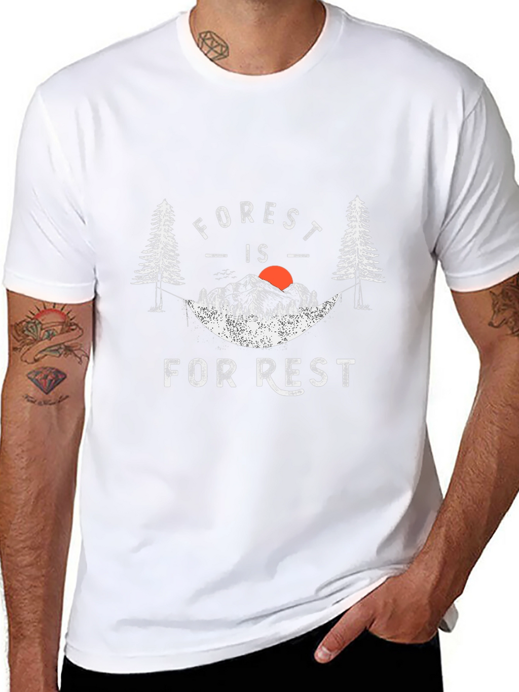 Forest Is For Rest Graphic T-Shirt