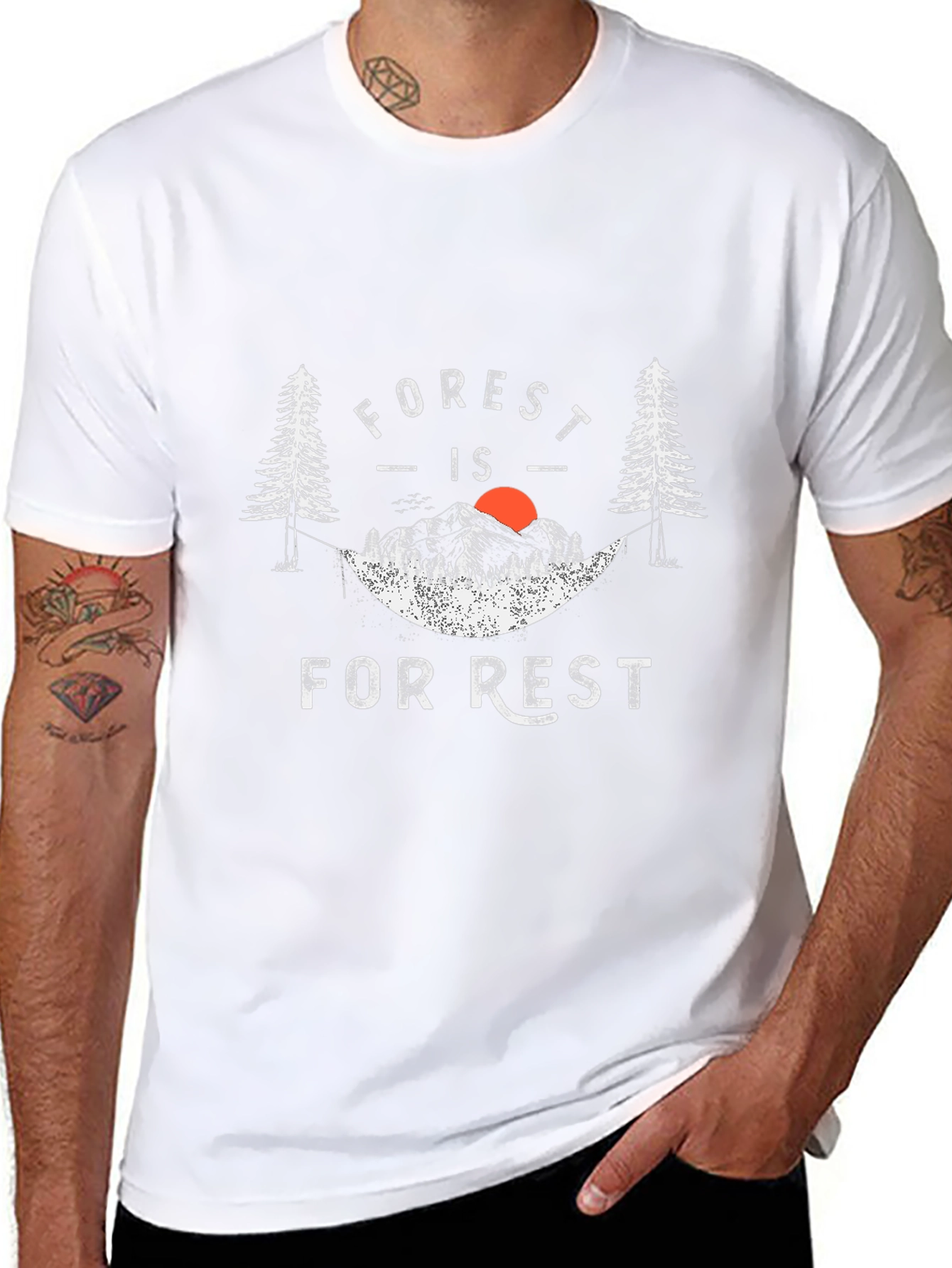 Forest Is For Rest Graphic T-Shirt