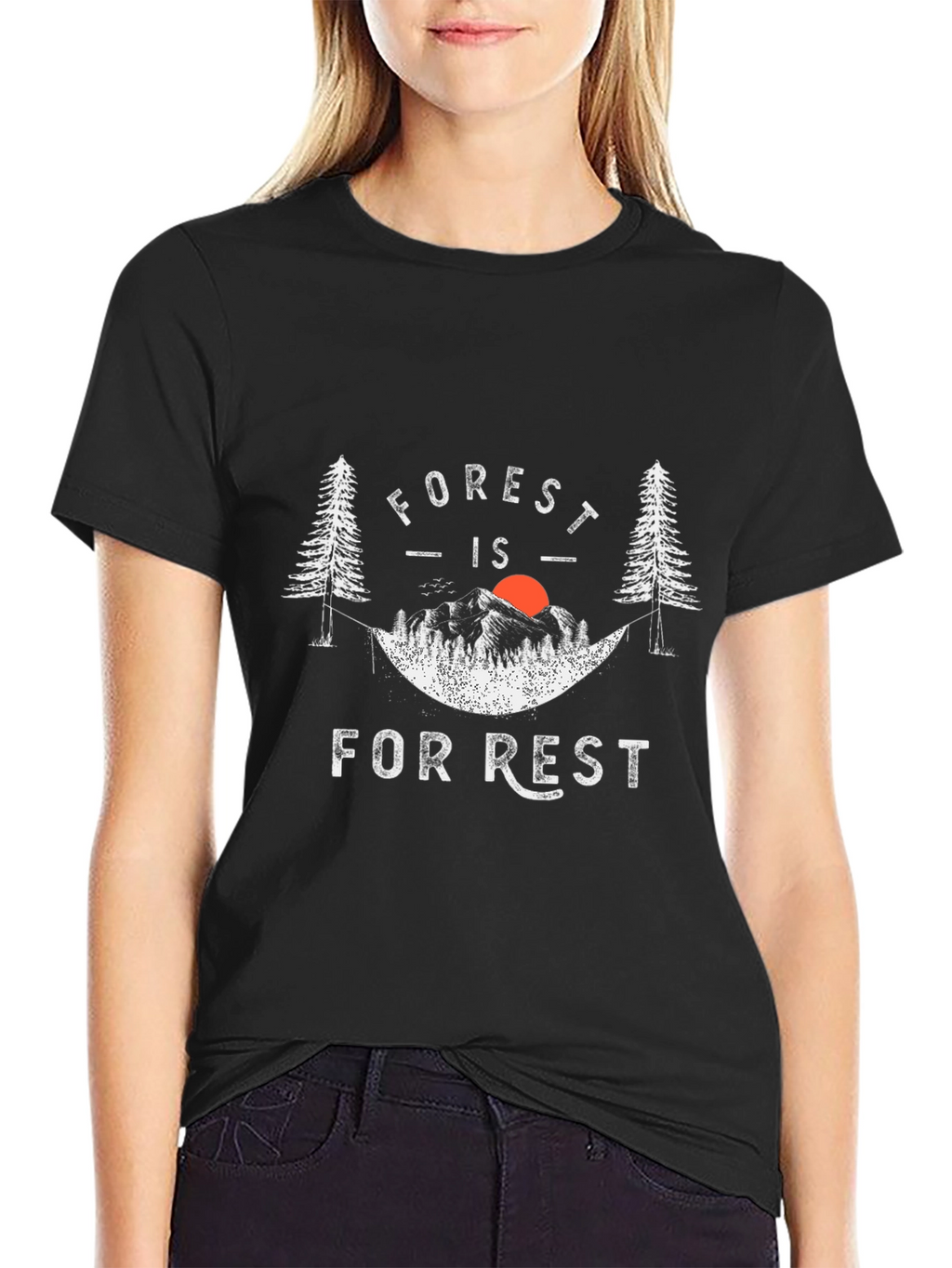 Forest Is For Rest Graphic T-Shirt