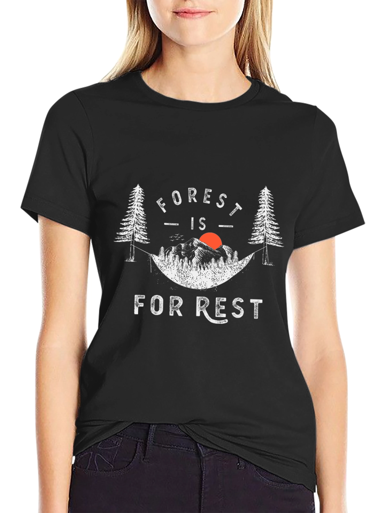 Forest Is For Rest Graphic T-Shirt