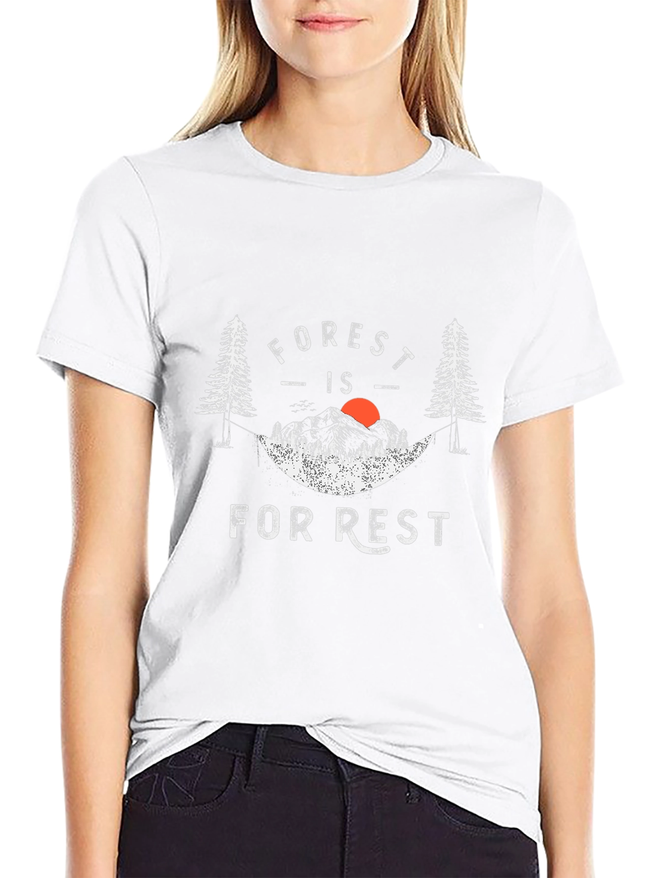 Forest Is For Rest Graphic T-Shirt