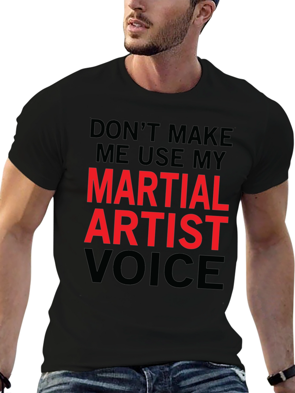 Martial Artist Voice Funny T-Shirt