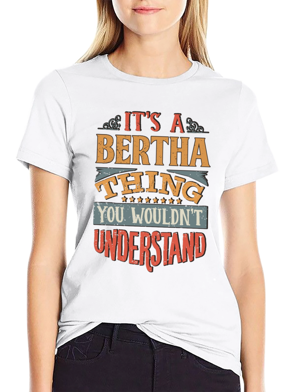 Bertha Thing T-Shirt - Unique Personalized Gift