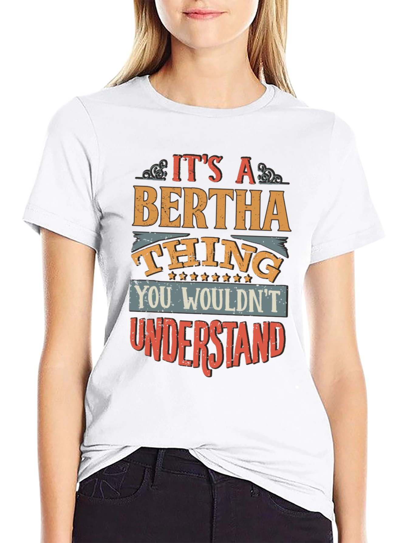 Bertha Thing T-Shirt - Unique Personalized Gift