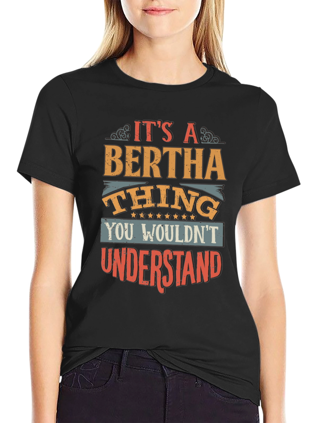 Bertha Thing T-Shirt - Unique Personalized Gift
