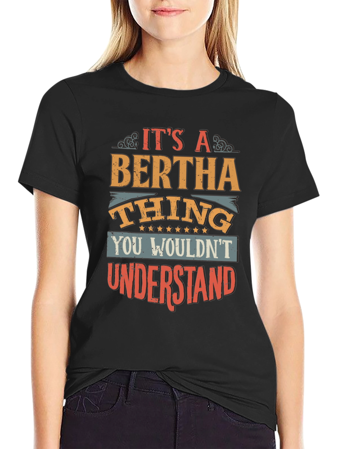 Bertha Thing T-Shirt - Unique Personalized Gift