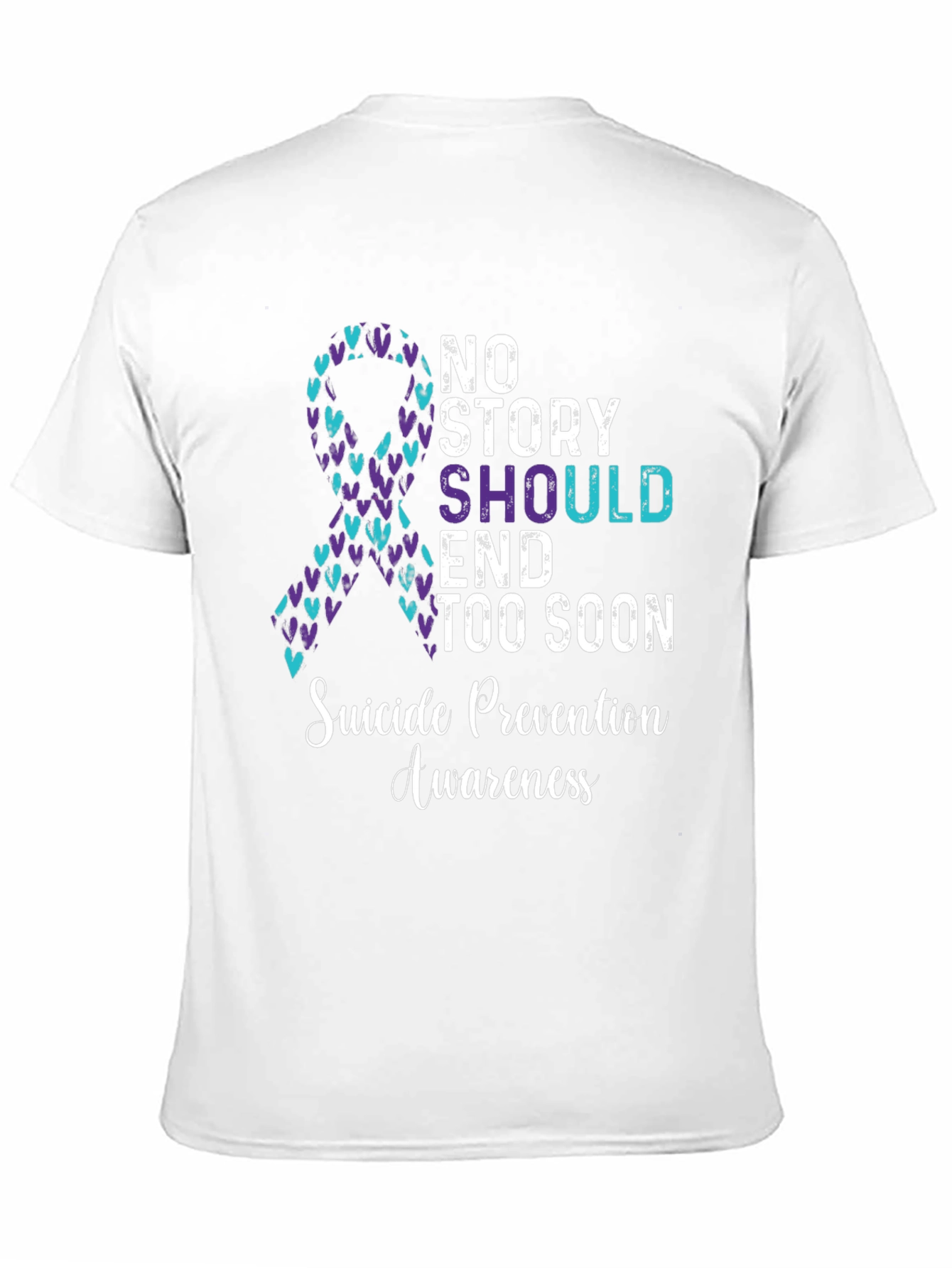 Suicide Prevention Awareness Ribbon T-Shirt