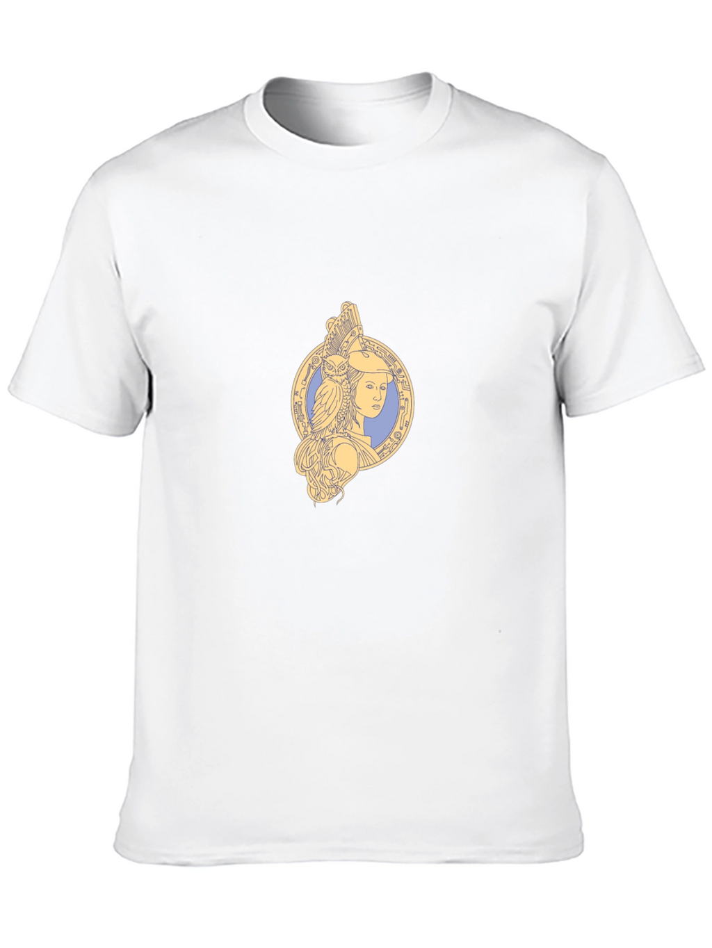 Athena Owl T-Shirt - Greek Goddess Tee