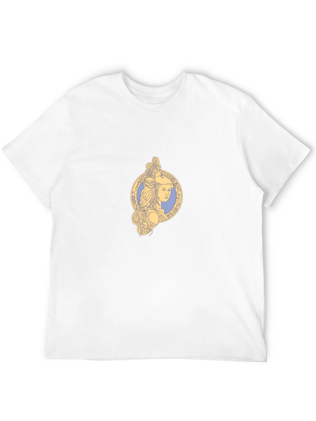 Athena Owl T-Shirt - Greek Goddess Tee