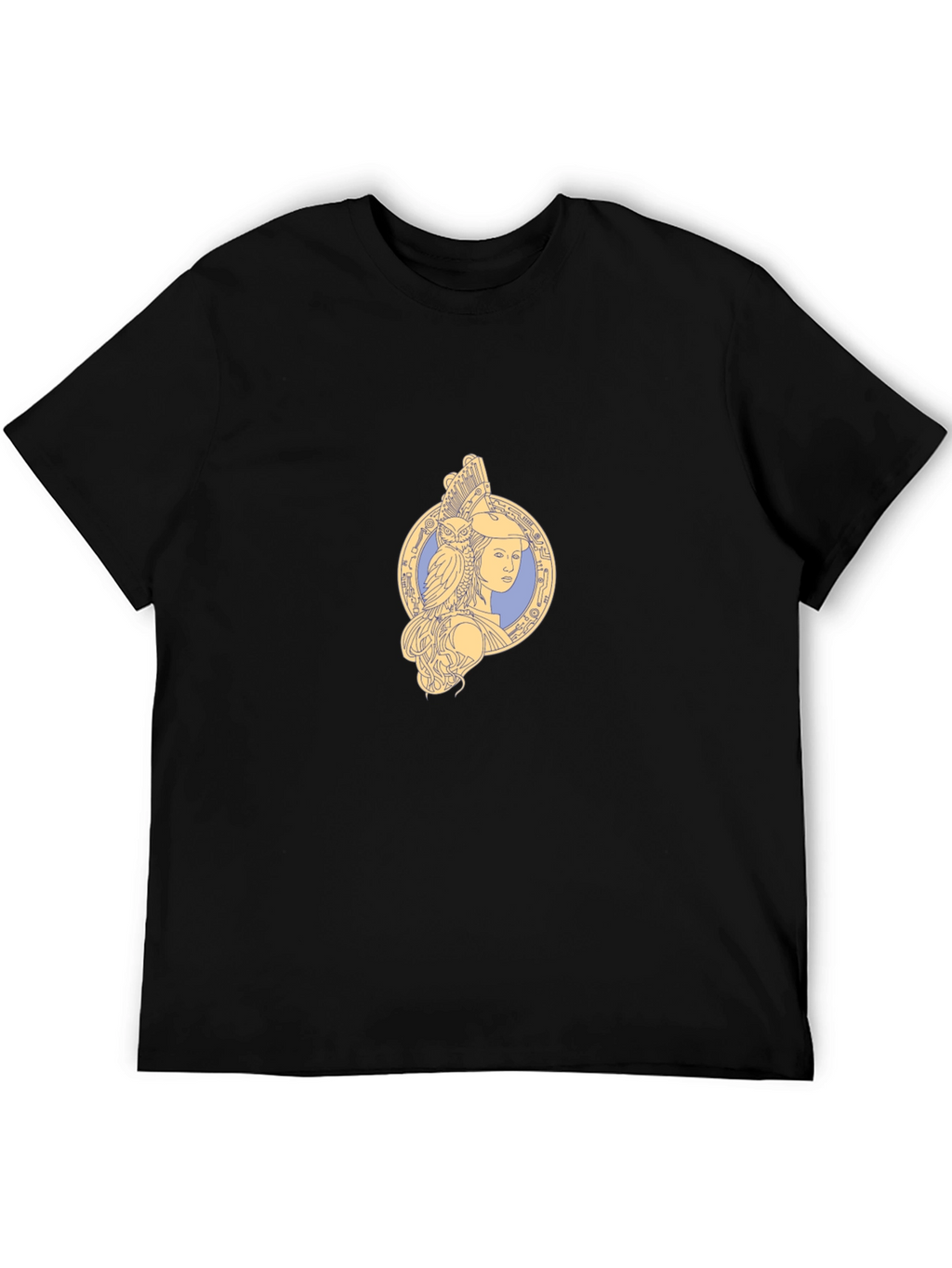 Athena Owl T-Shirt - Greek Goddess Tee