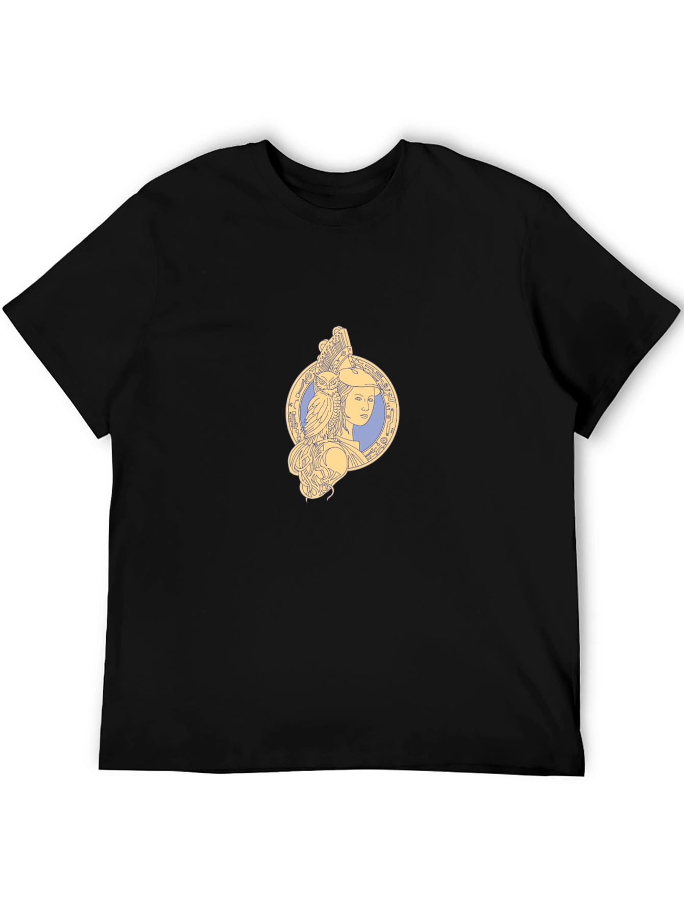 Athena Owl T-Shirt - Greek Goddess Tee