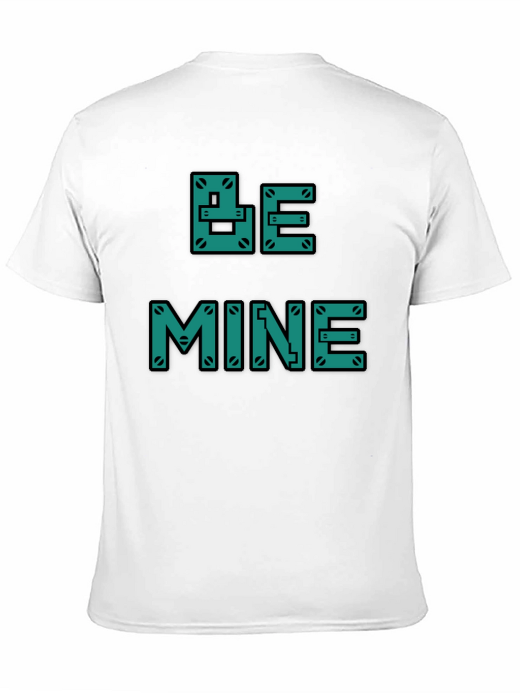 Be Mine Graphic T-Shirt - Black Casual Tee