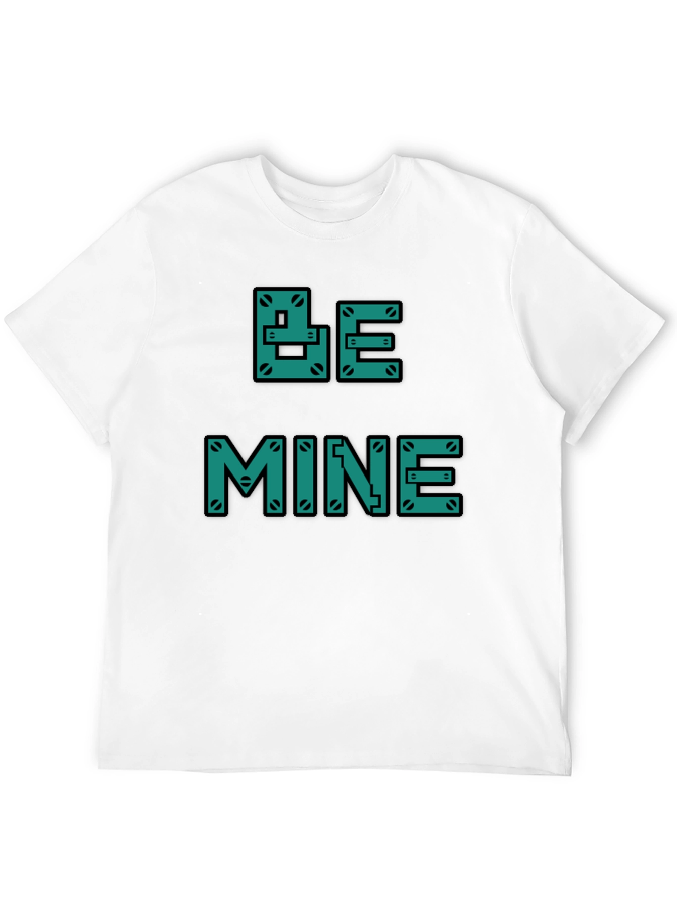 Be Mine Graphic T-Shirt - Black Casual Tee