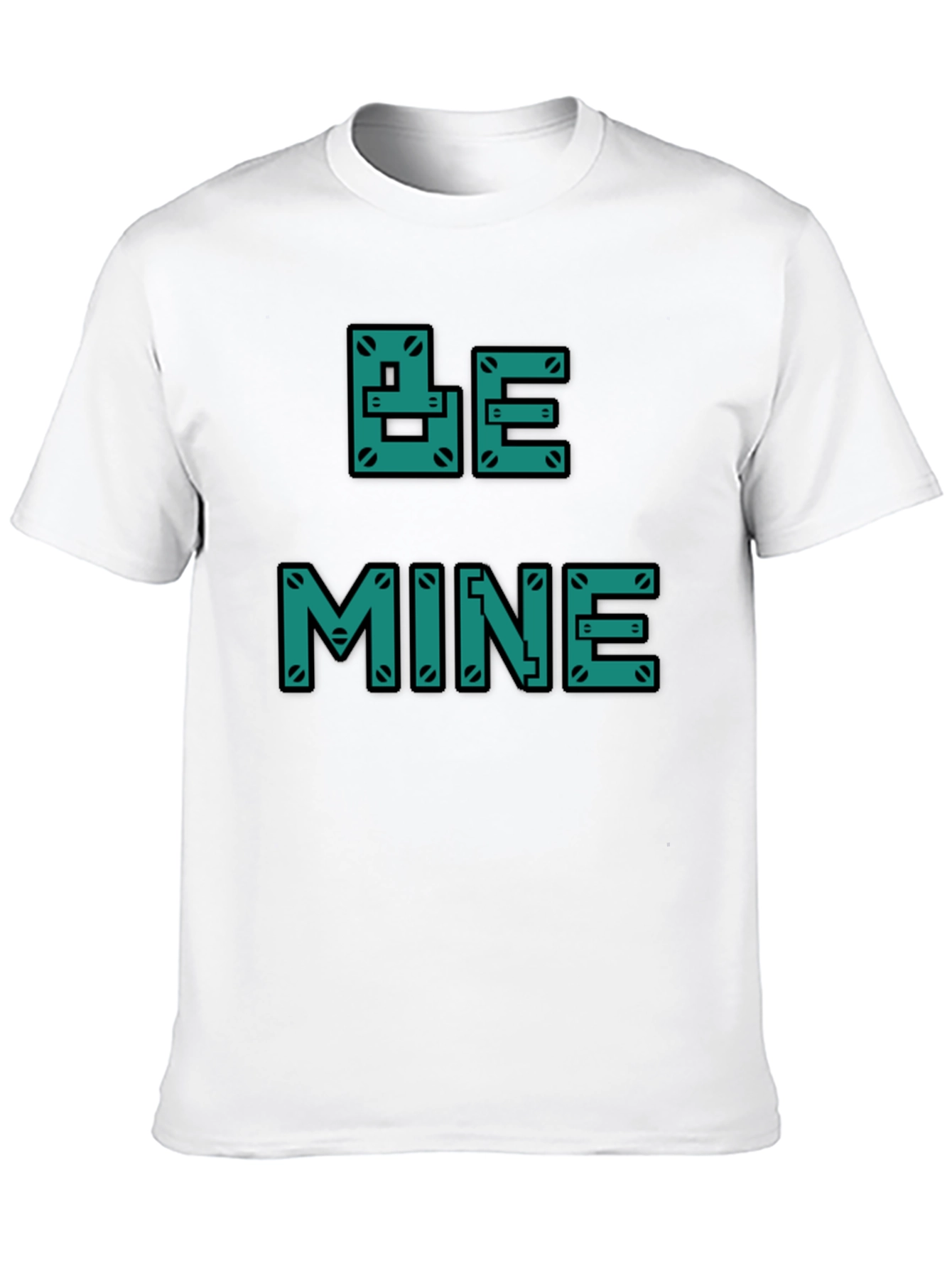 Be Mine Graphic T-Shirt - Black Casual Tee