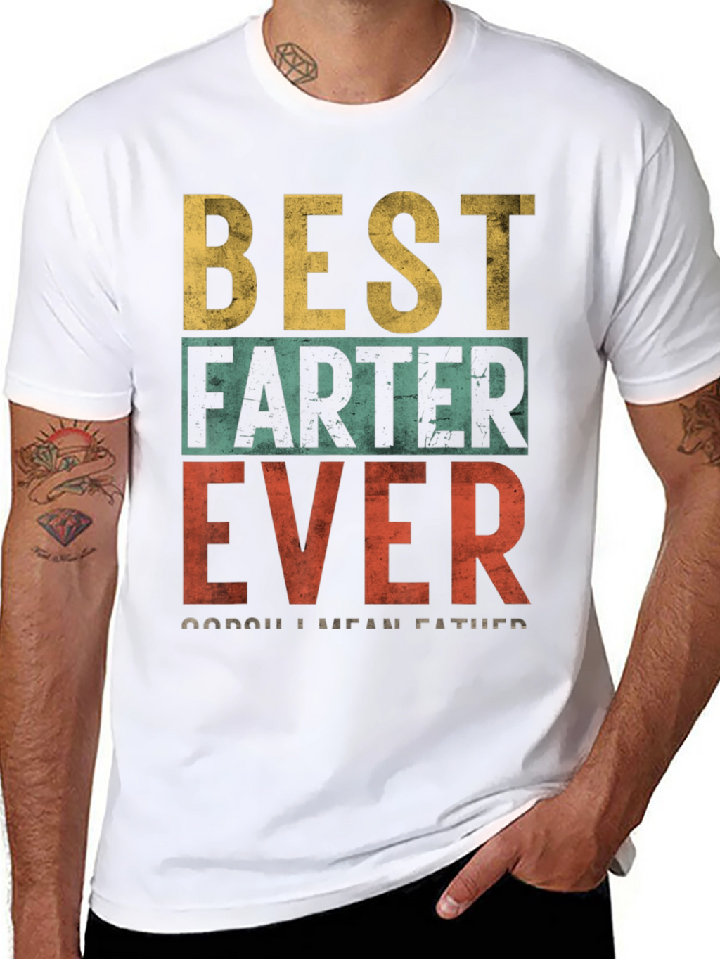 Best Farter Ever - Funny Dad T-Shirt