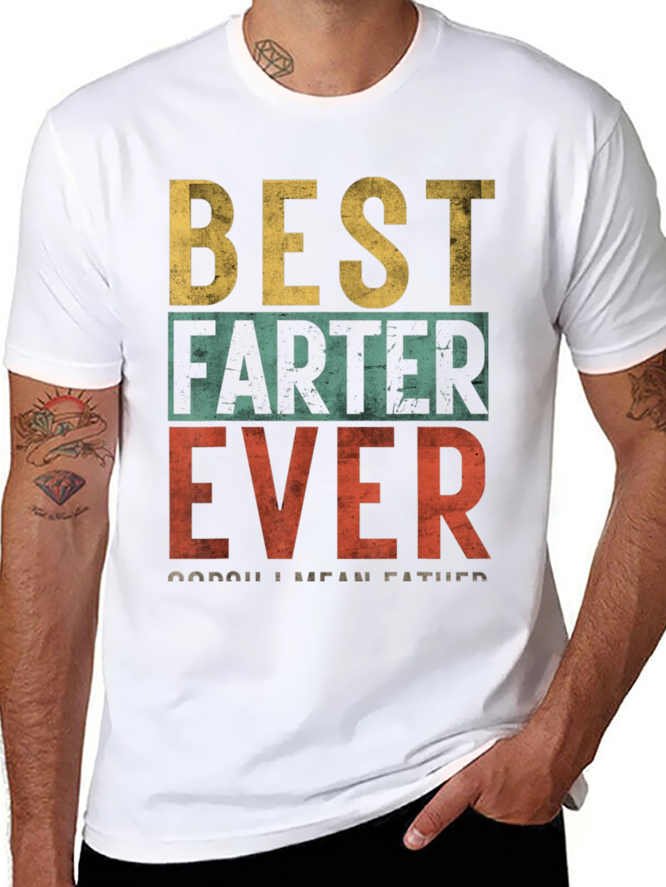 Best Farter Ever - Funny Dad T-Shirt
