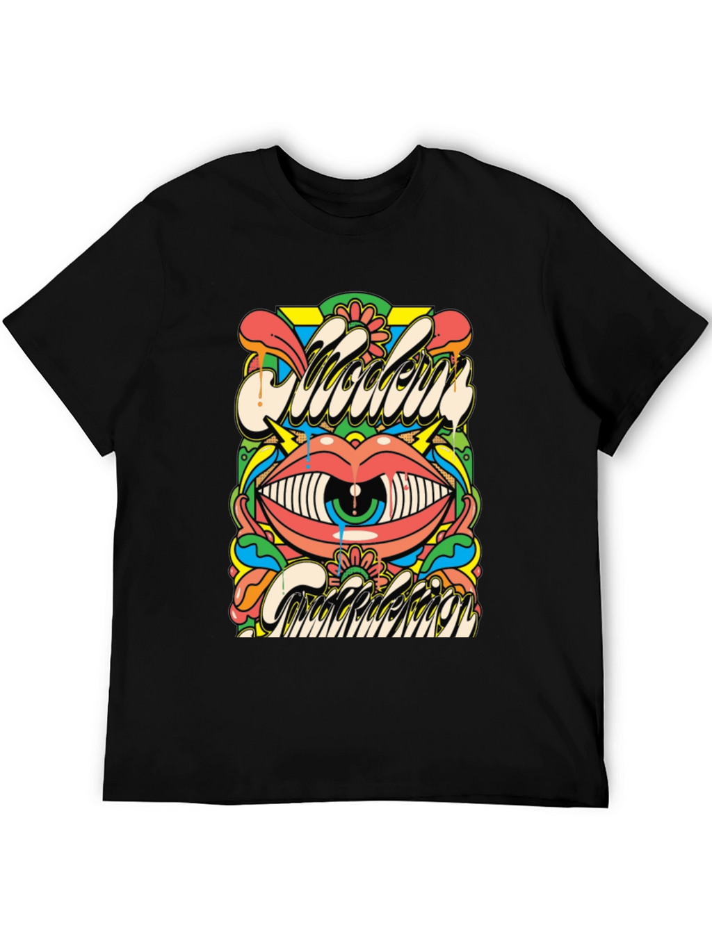 Psychedelic Eye Graphic Tee - Modern Addiction