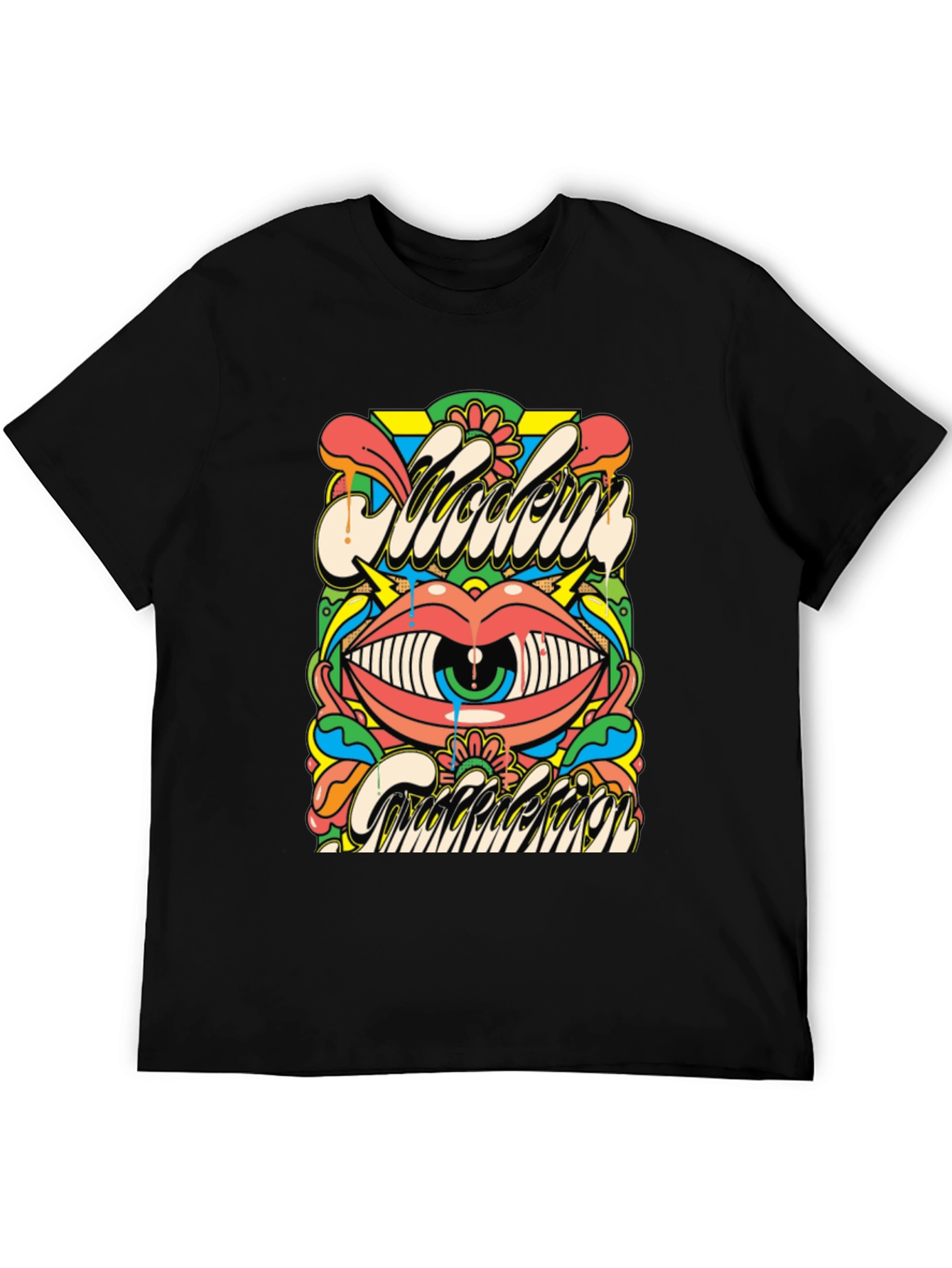 Psychedelic Eye Graphic Tee - Modern Addiction
