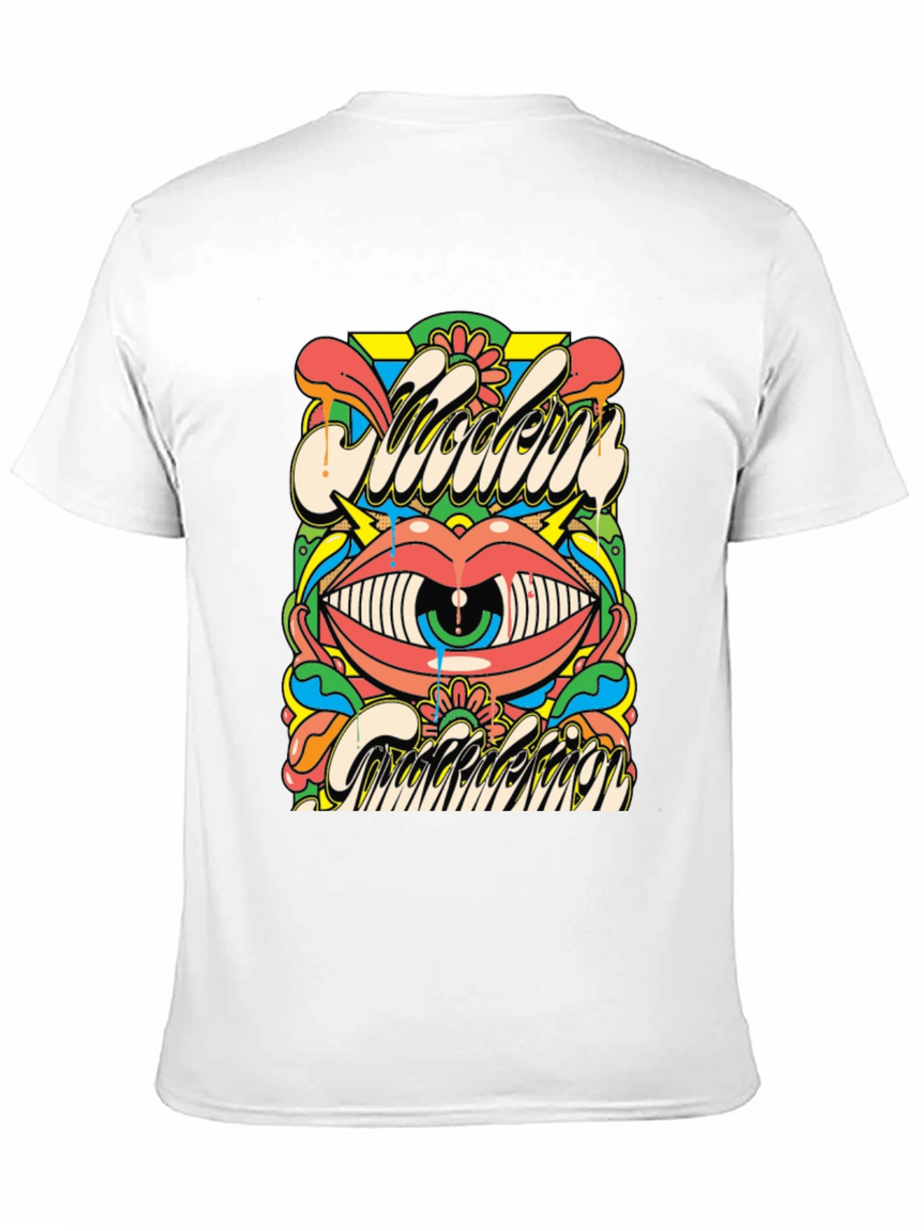 Psychedelic Eye Graphic Tee - Modern Addiction