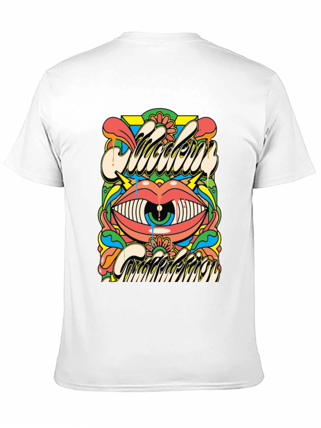 Psychedelic Eye Graphic Tee - Modern Addiction