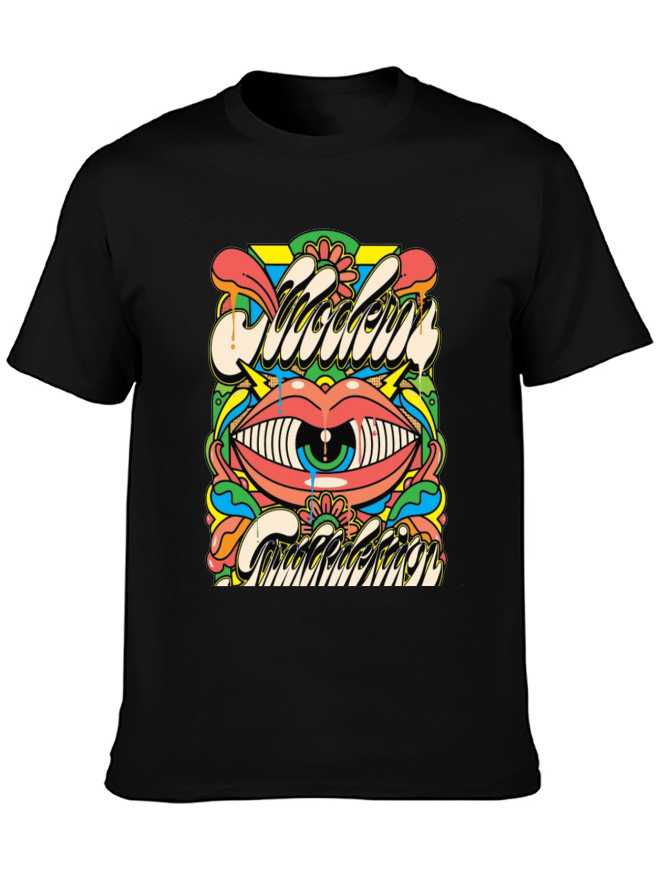 Psychedelic Eye Graphic Tee - Modern Addiction