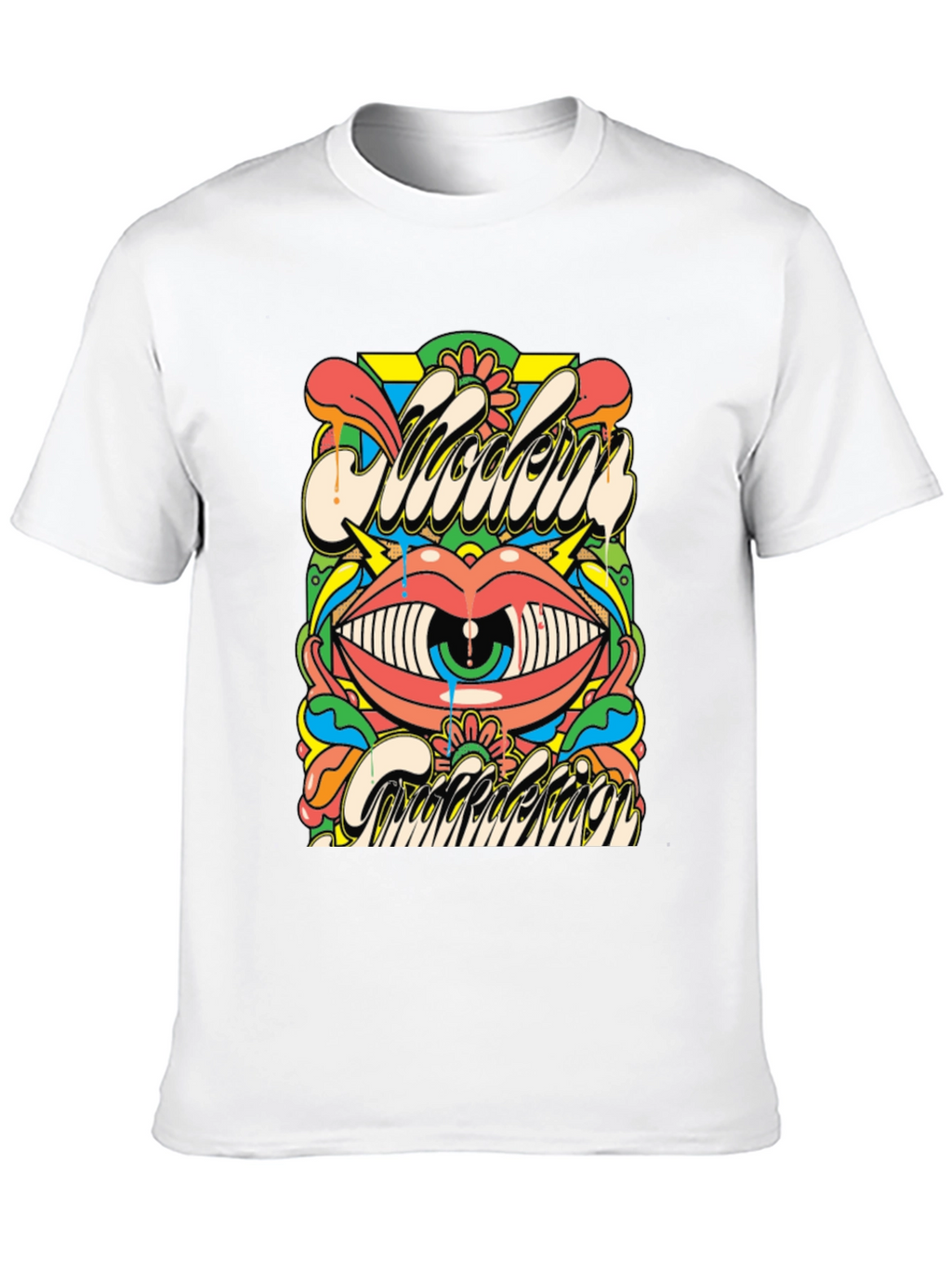 Psychedelic Eye Graphic Tee - Modern Addiction