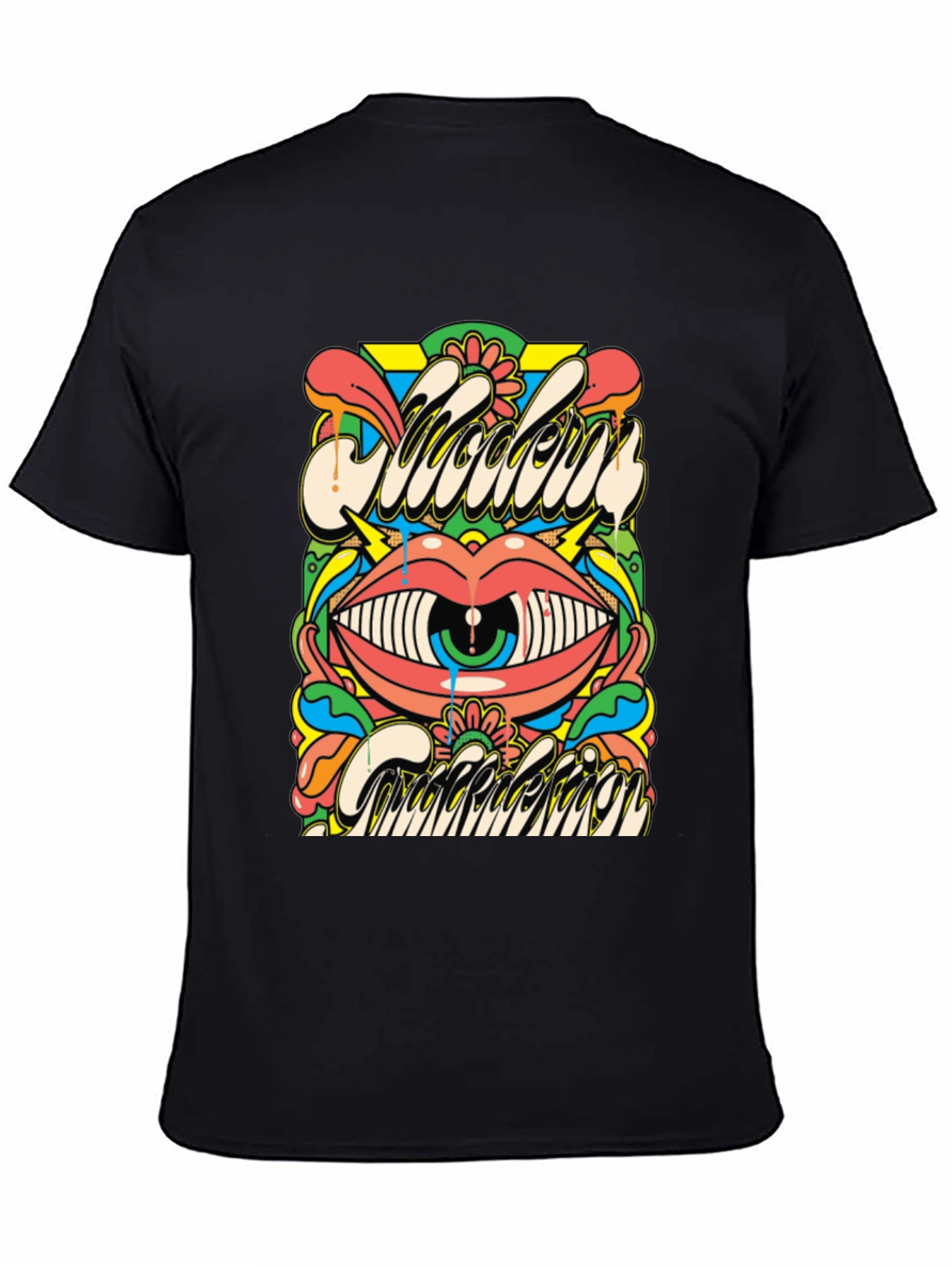 Psychedelic Eye Graphic Tee - Modern Addiction
