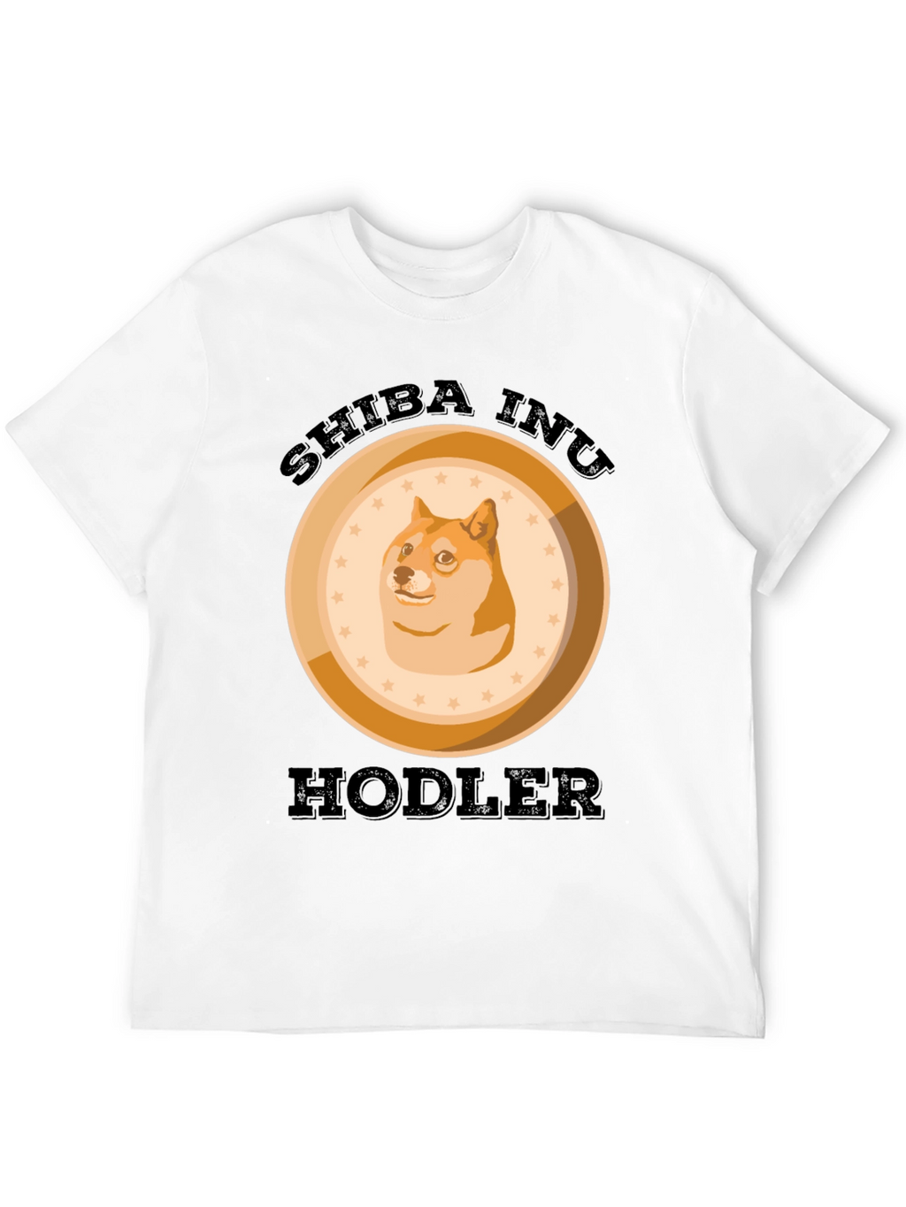 Shiba Inu HODLER Black T-Shirt