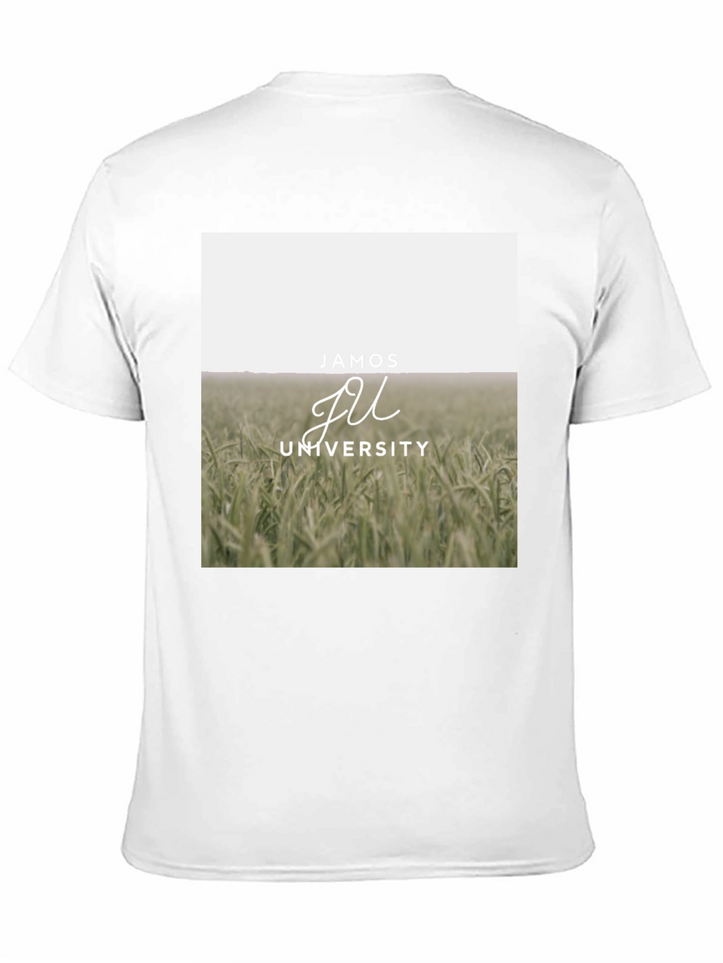 Jamos University Graphic Tee - Black Cotton Blend