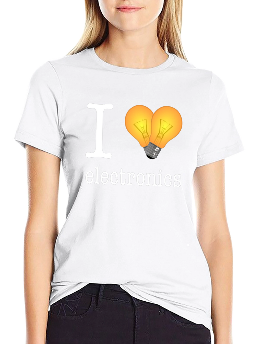 I Love Electronics T-Shirt - Cool Engineer Tee
