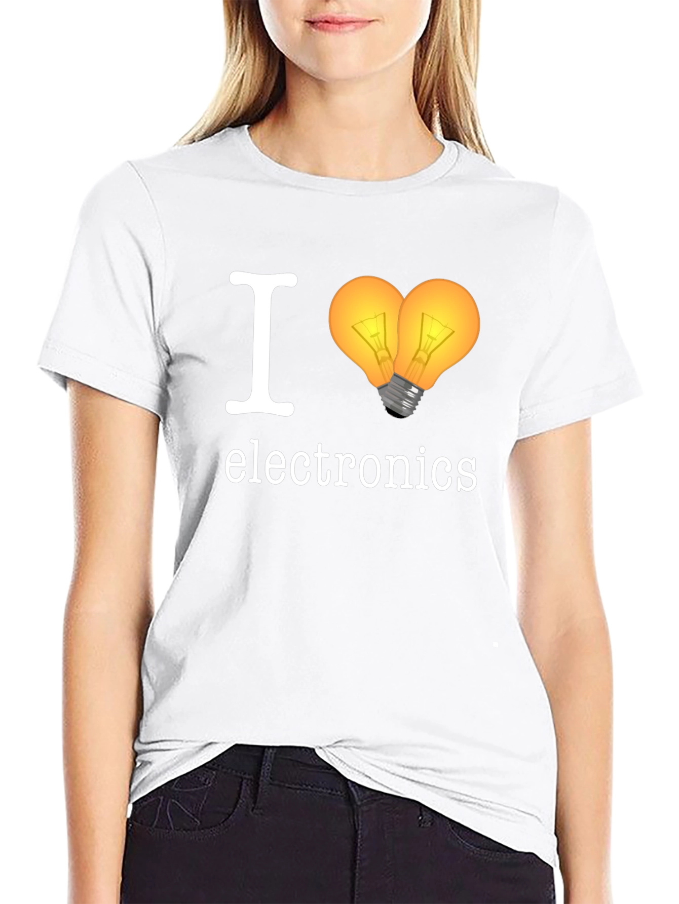 I Love Electronics T-Shirt - Cool Engineer Tee