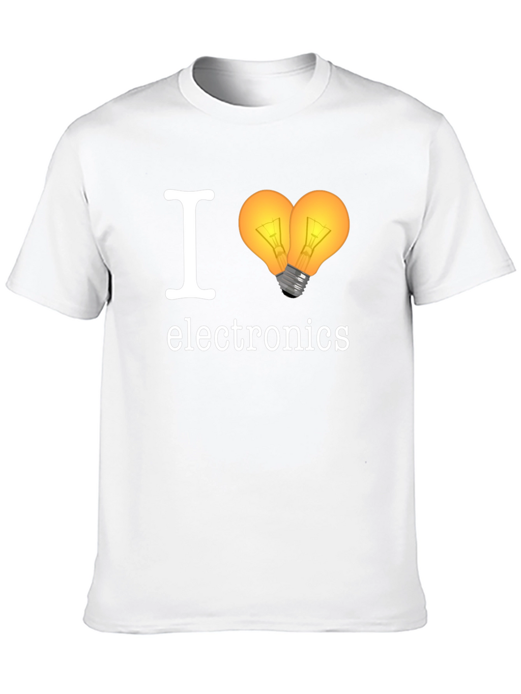 I Love Electronics T-Shirt - Cool Engineer Tee