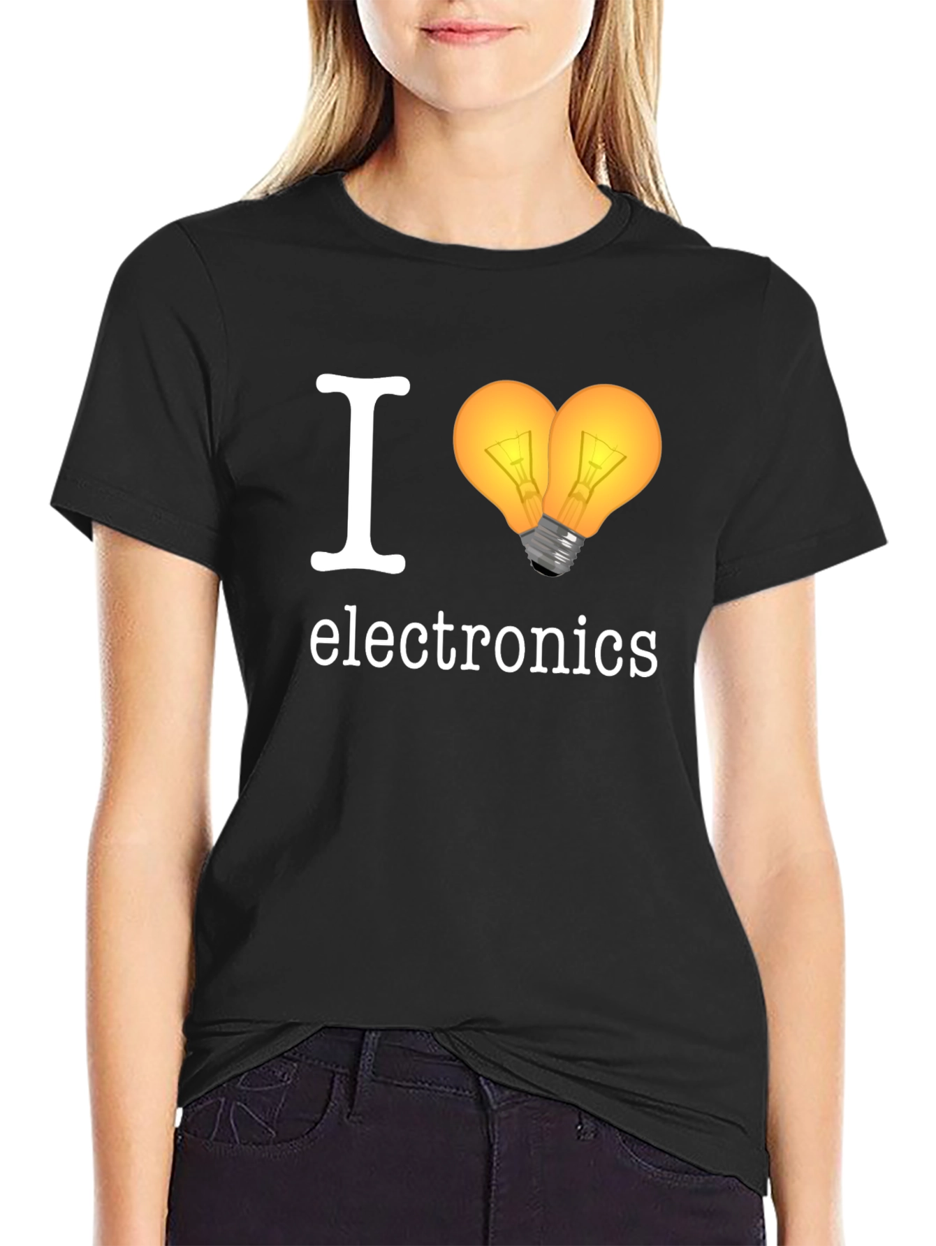 I Love Electronics T-Shirt - Cool Engineer Tee