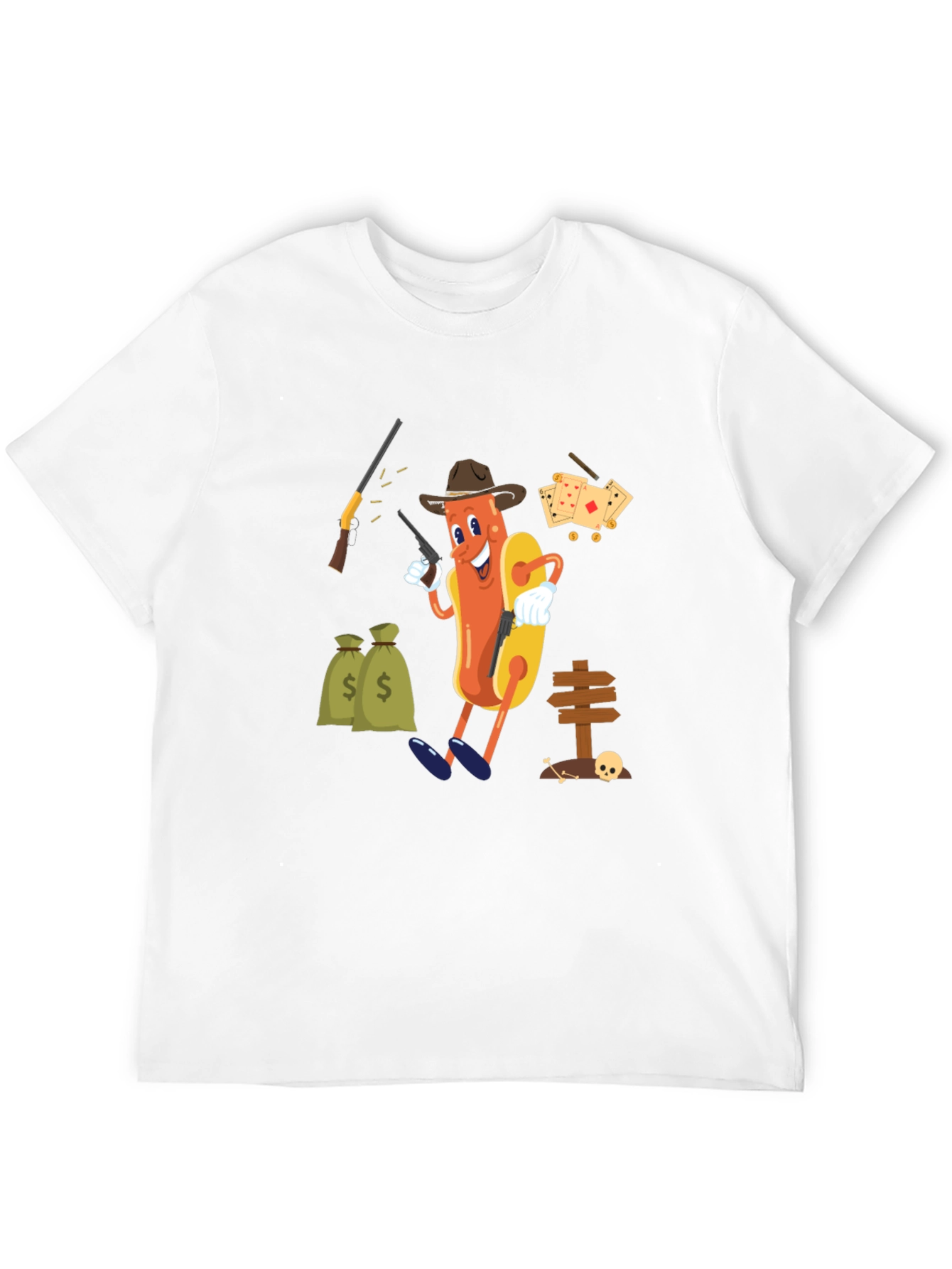 Wild West Hotdog T-Shirt