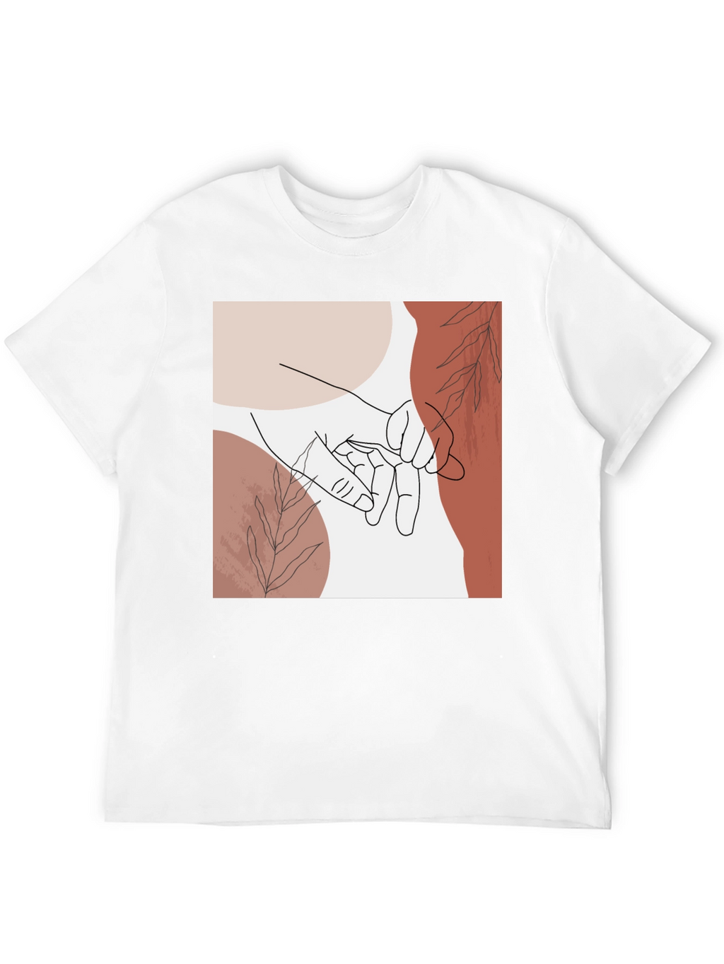 Minimalist Hands Graphic Tee
