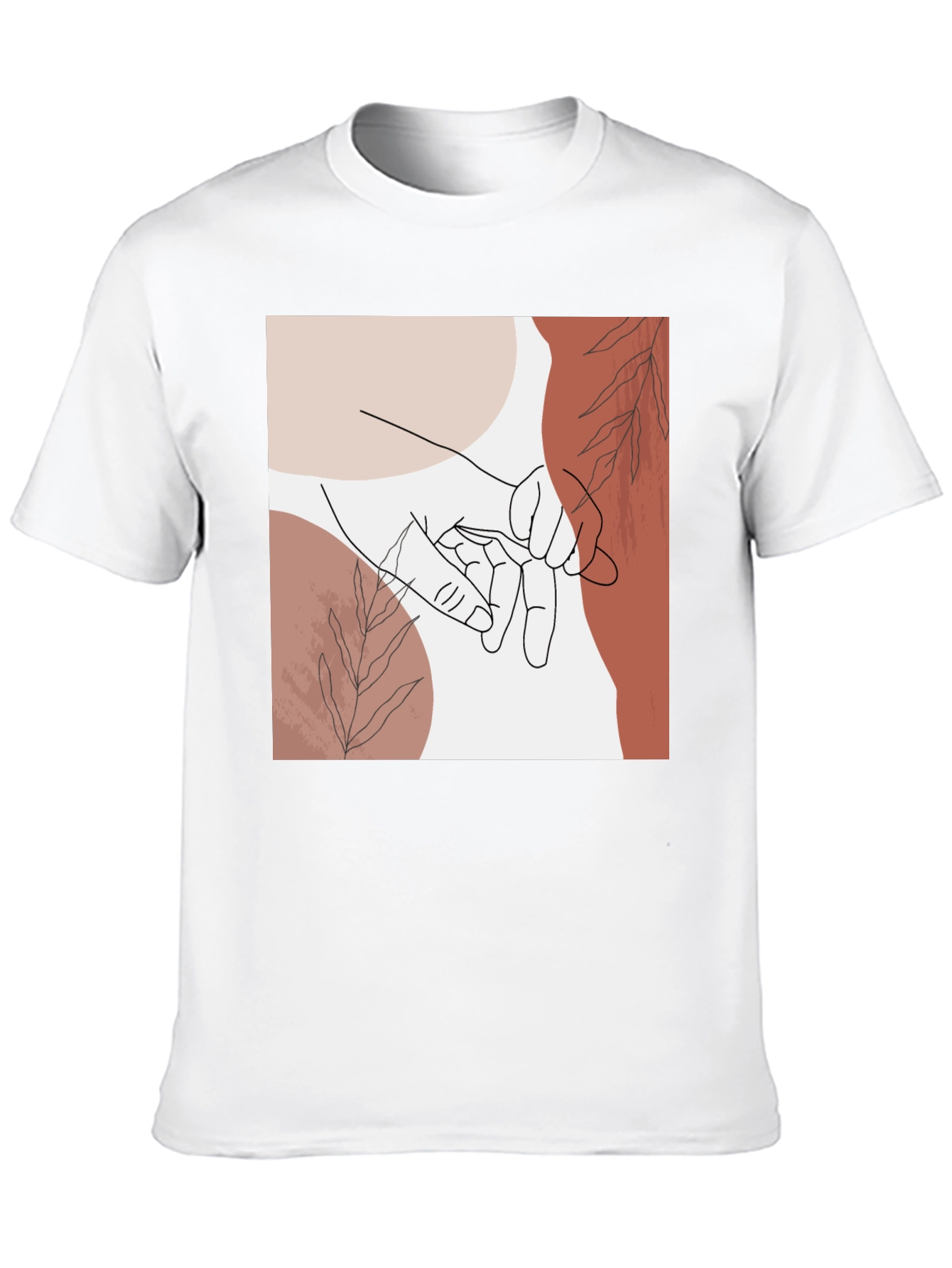 Minimalist Hands Graphic Tee
