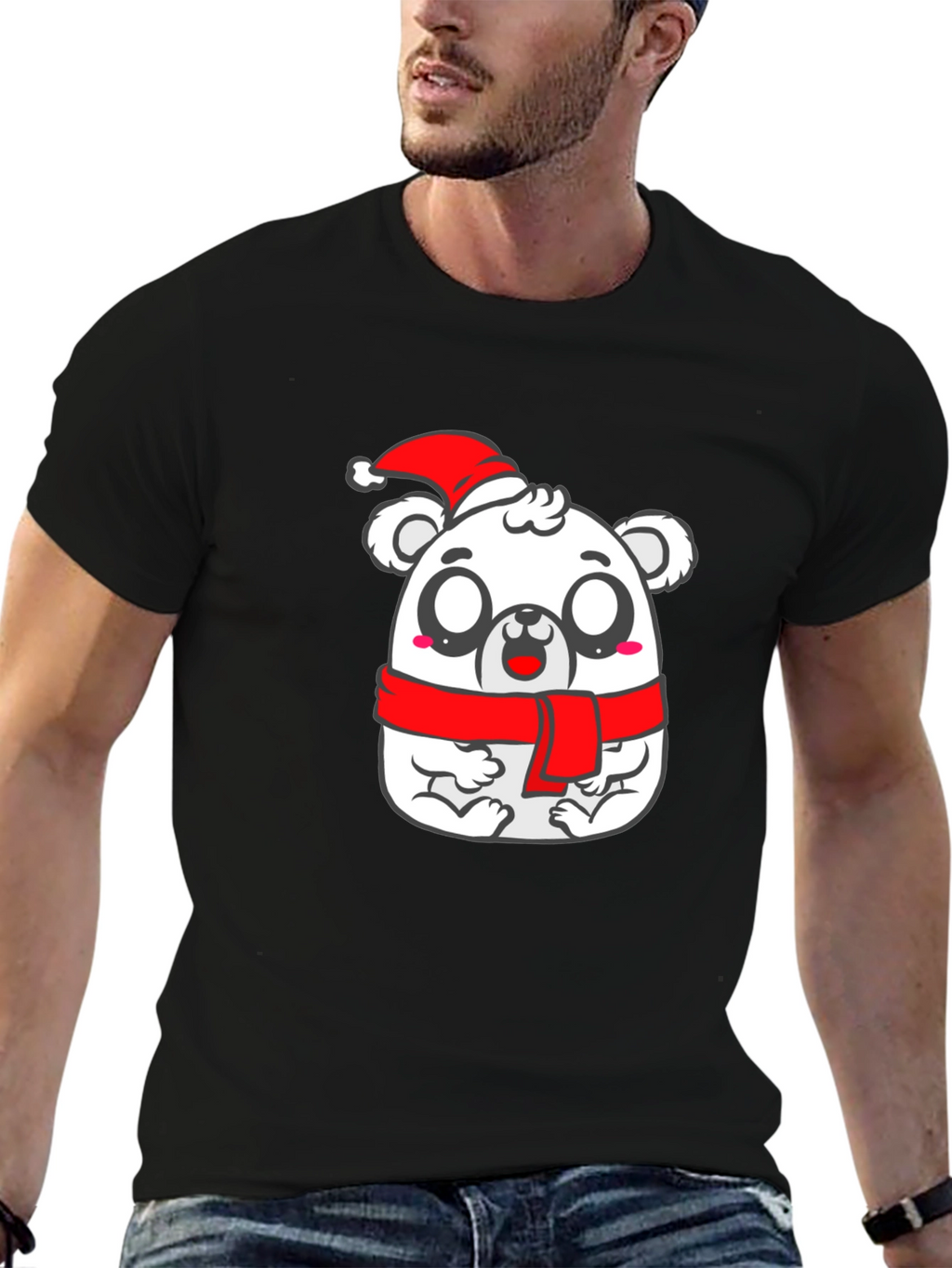 Christmas Bear Graphic Tee