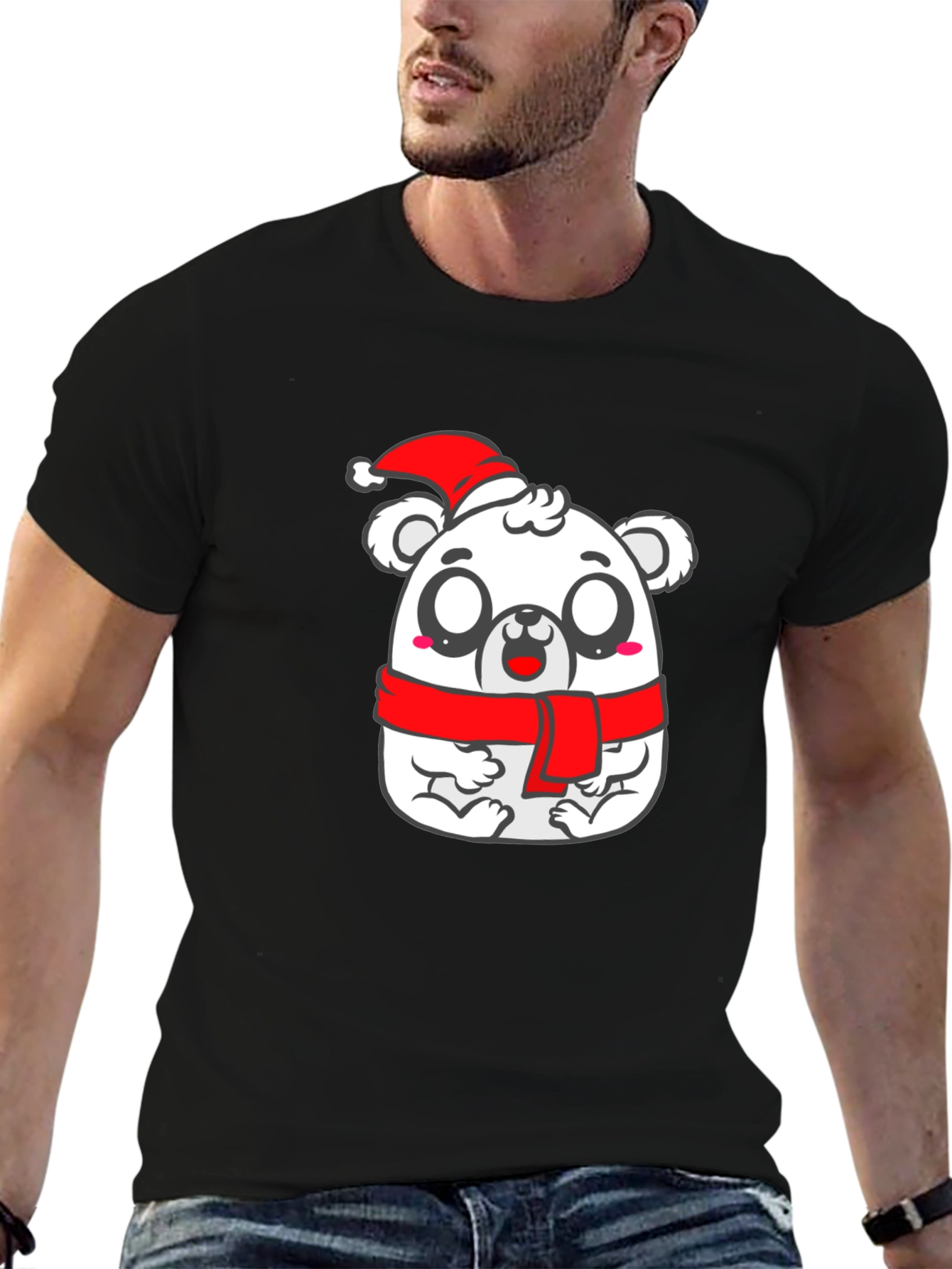 Christmas Bear Graphic Tee