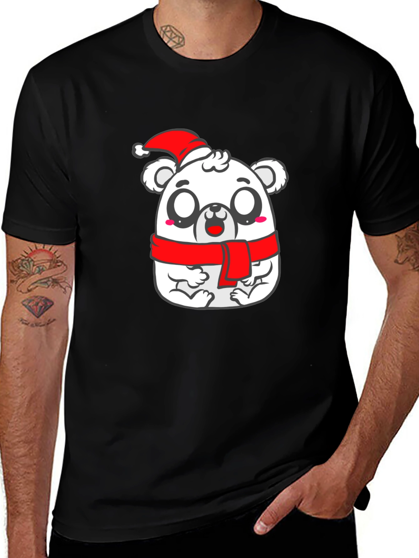 Christmas Bear Graphic Tee